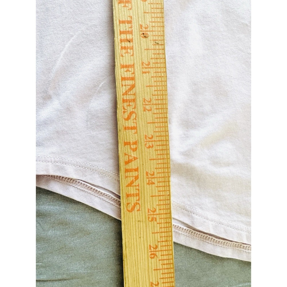 Lululemon Pink Pima Cotton Love V-Neck Tee Size 8 Athletic‎ Yoga Top - Picture 6 of 6